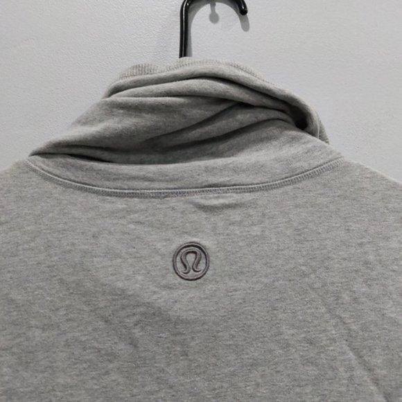 Lululemon Rest Day Pullover Vintage Sports Grey Size 4 - Picture 7 of 9